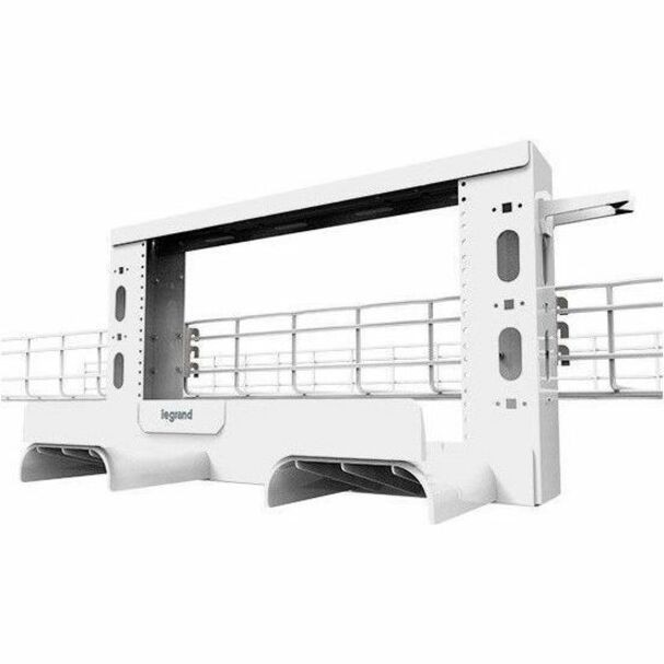 Ortronics Mighty Mo Overhead Cable Pathway Rack - 4RU - White
