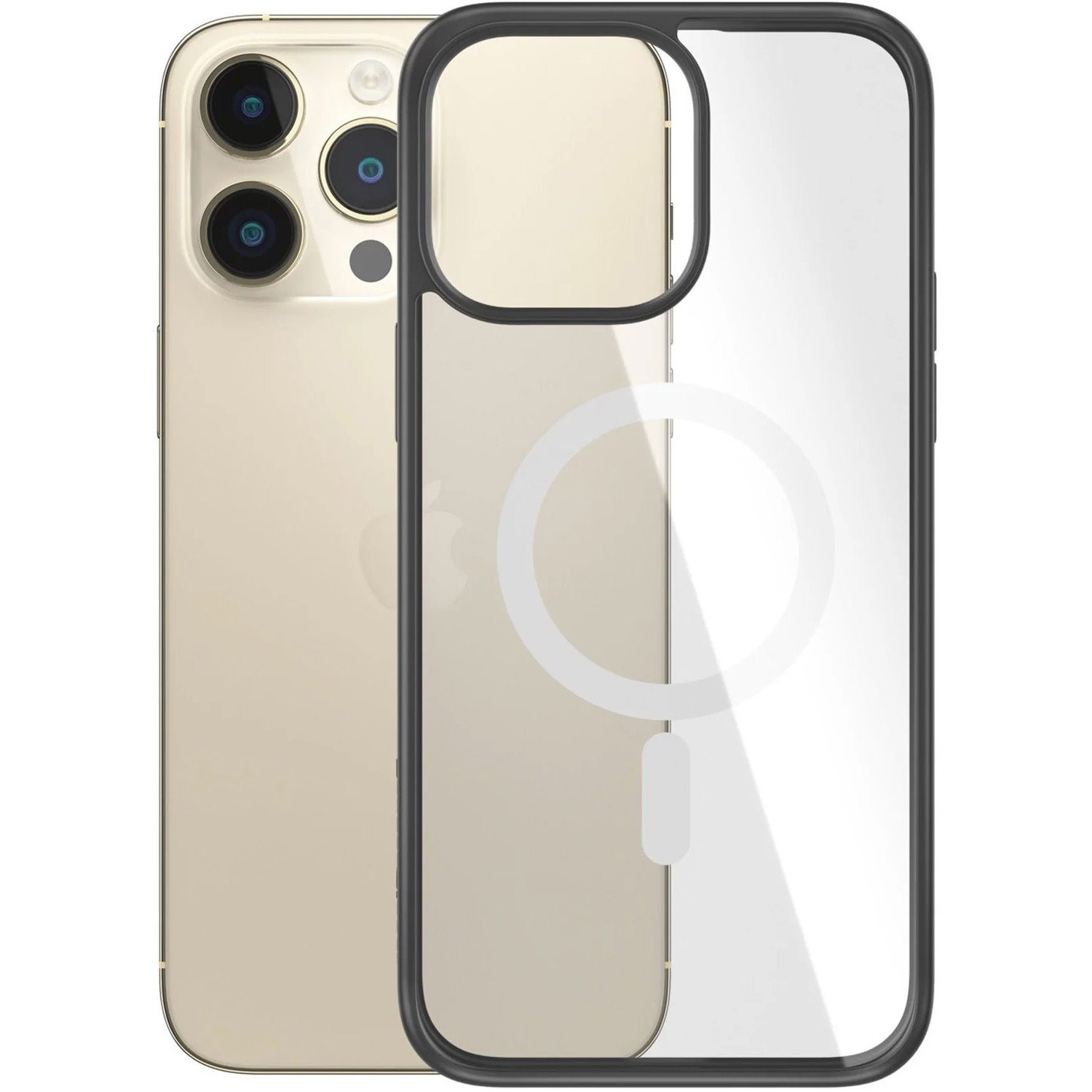 PanzerGlass ClearCase Case for Apple iPhone 14 Pro Max Smartphone - Black
