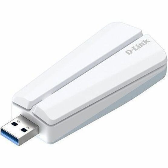 D-Link AE65U IEEE 802.11a/b/g/n/ac/ax/be Tri Band Wi-Fi Adapter for Computer, Router, Gateway