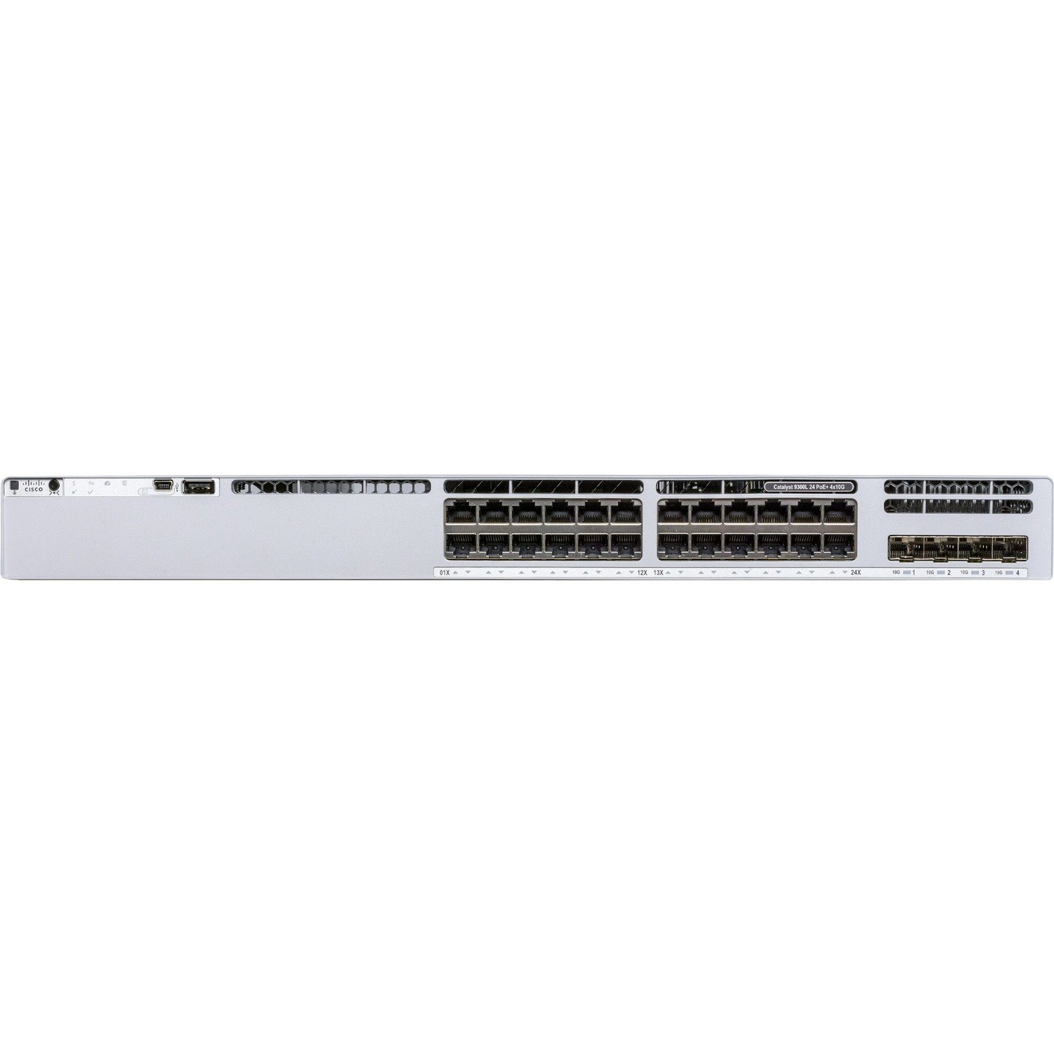 Cisco Catalyst 9300 24-port fixed Uplinks PoE+, 4X1G Uplinks, Network Essentials