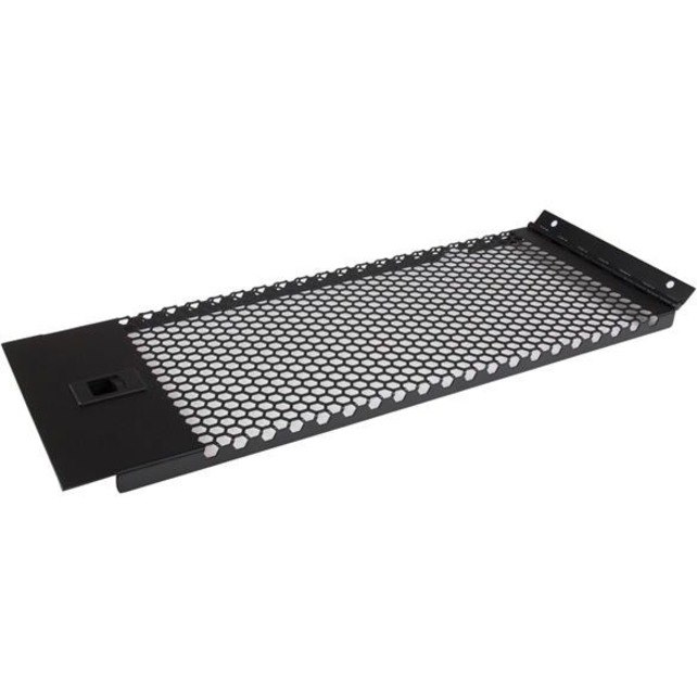 StarTech.com Blanking Panel - 4U - Vented - Hinged Rack Panel - 19in - TAA Compliant - Hassle-free Installation - Filler Panel