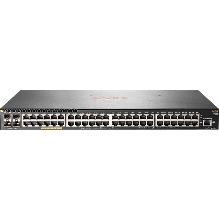 HPE 2930F 48G PoE+ 4SFP+ TAA-compliant Switch