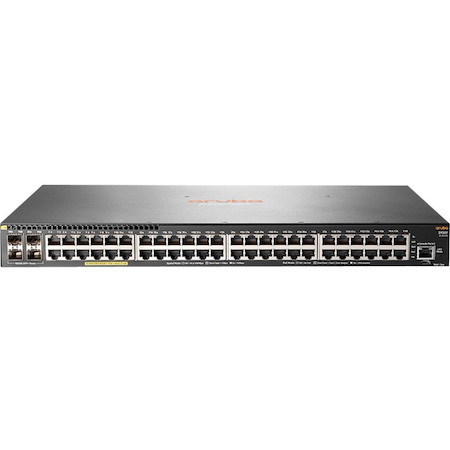 HPE 2930F 48G PoE+ 4SFP+ TAA-compliant Switch