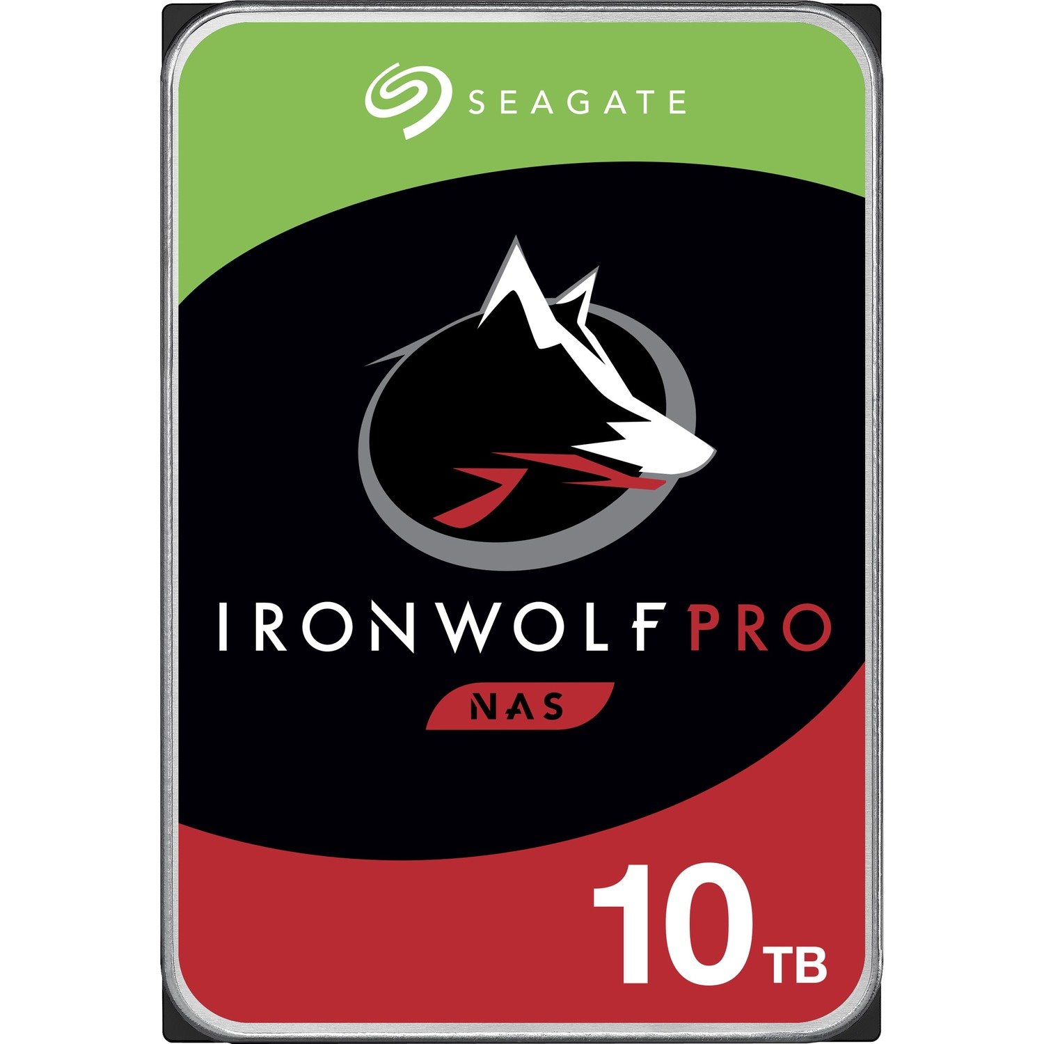 Seagate IronWolf Pro ST10000NE0008 10 TB Hard Drive - 3.5" Internal - SATA (SATA/600) - Conventional Magnetic Recording (CMR) Method