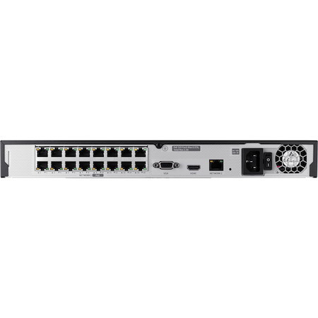 Wisenet ARN-1610S 16 Channel PoE NVR - 4 TB HDD