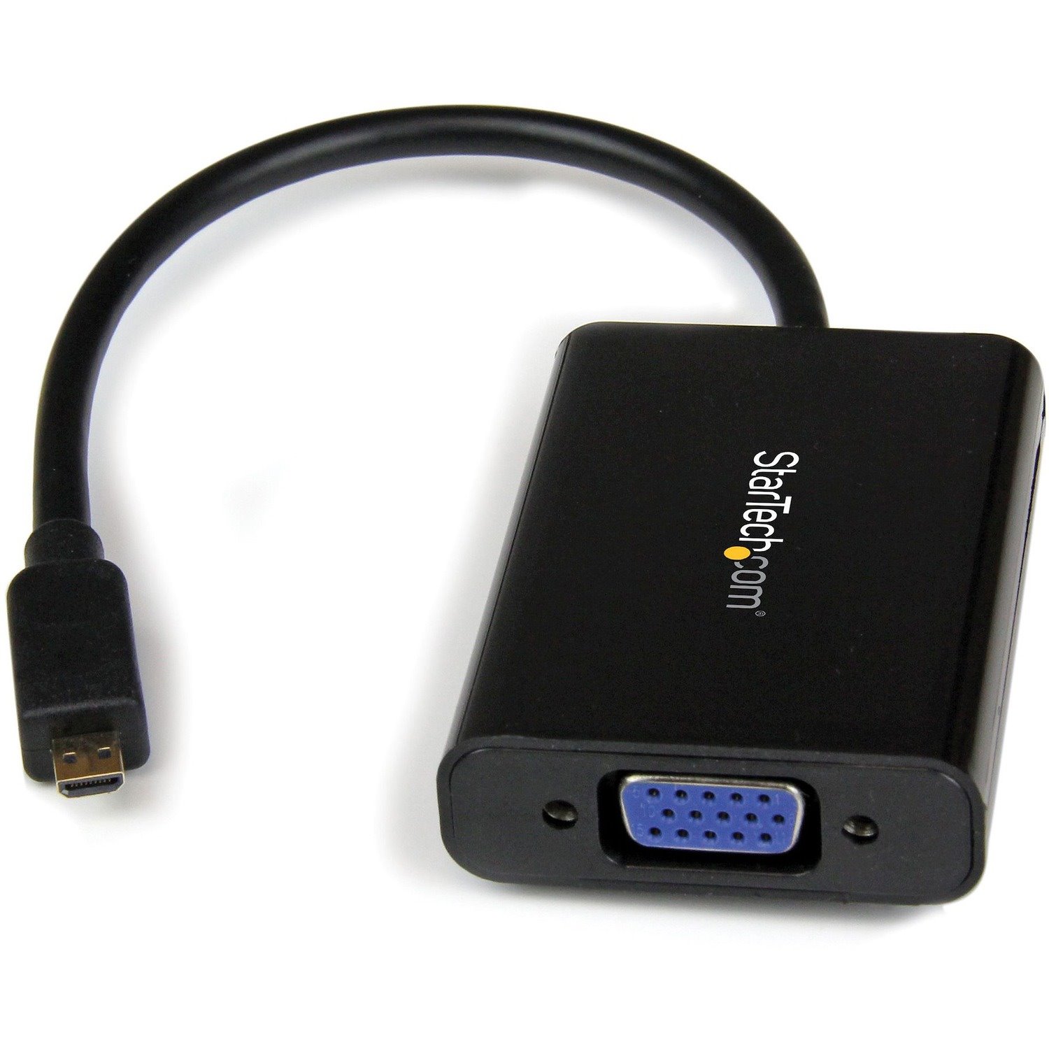 StarTech.com Micro HDMIÂ&reg; to VGA Adapter Converter with Audio for Smartphones / Ultrabooks / Tablets - 1920x1080