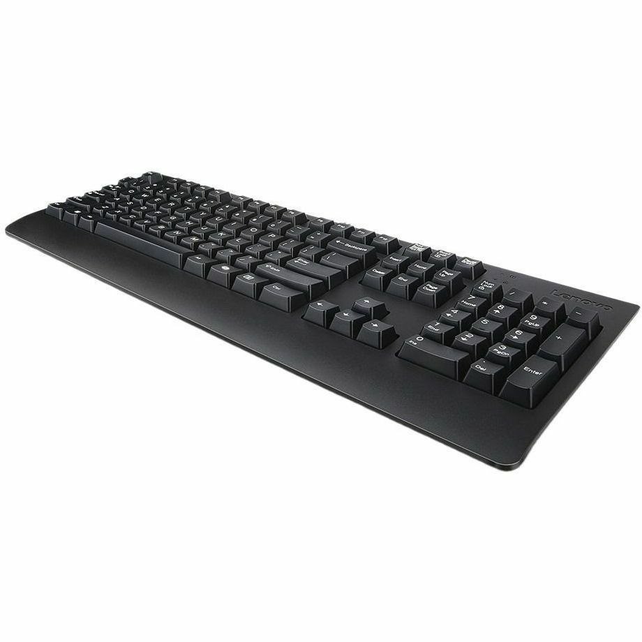 Lenovo Preferred Pro II Keyboard - Cable Connectivity - USB Type A Interface - English (UK) - Black