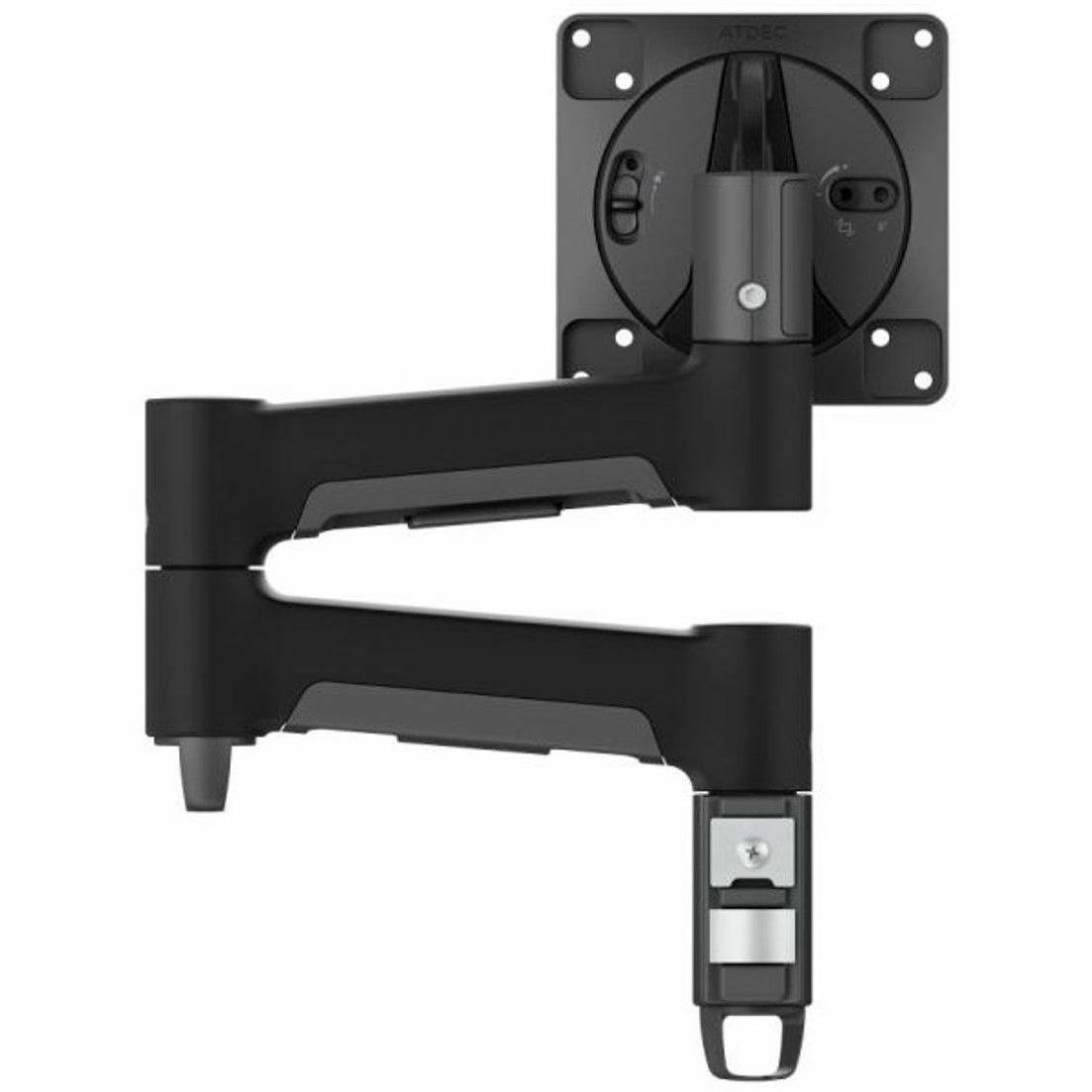 Atdec Mounting Arm for Monitor, Curved Screen Display - Black