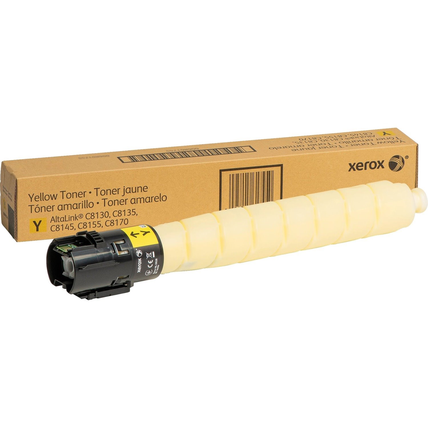 Xerox Original Laser Toner Cartridge - Yellow Pack