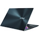 Asus ZenBook Pro Duo 15 OLED UX582 UX582ZM-XS96T 15.6" Touchscreen Notebook - 4K UHD - Intel Core i9 12th Gen i9-12900H - 32 GB - 1 TB SSD - Celestial Blue