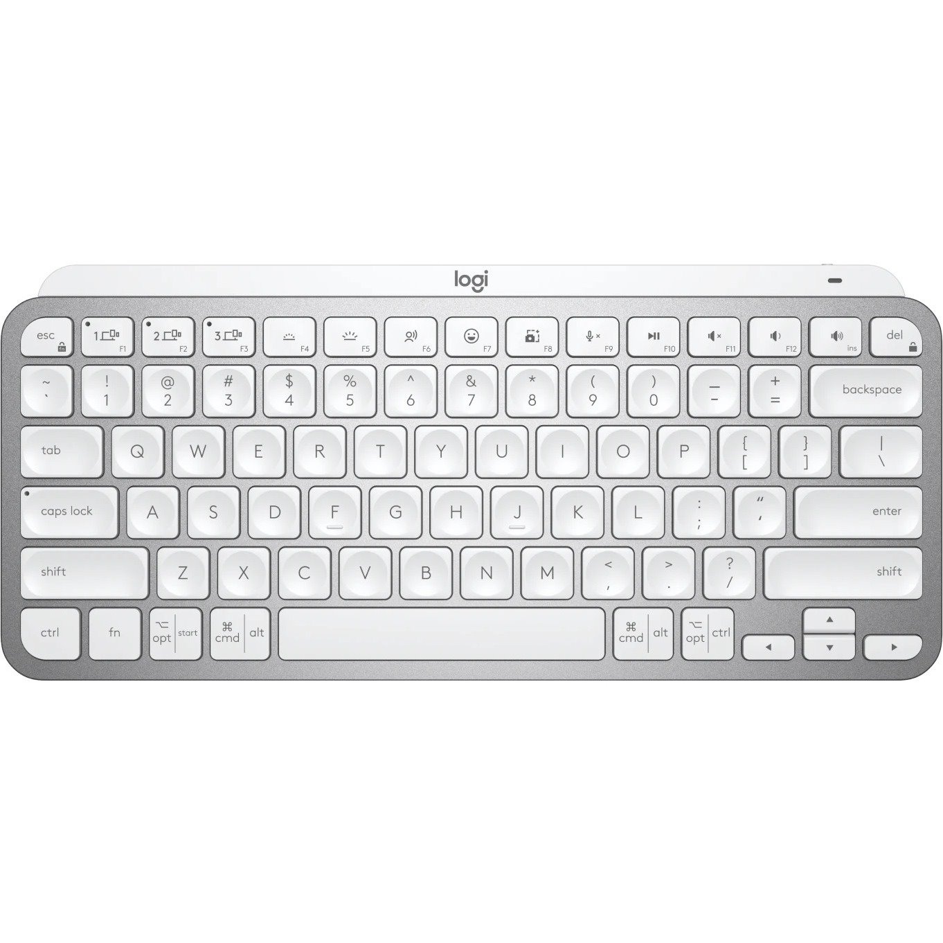 Logitech MX Keys Mini for Business (Pale Grey) - Brown Box