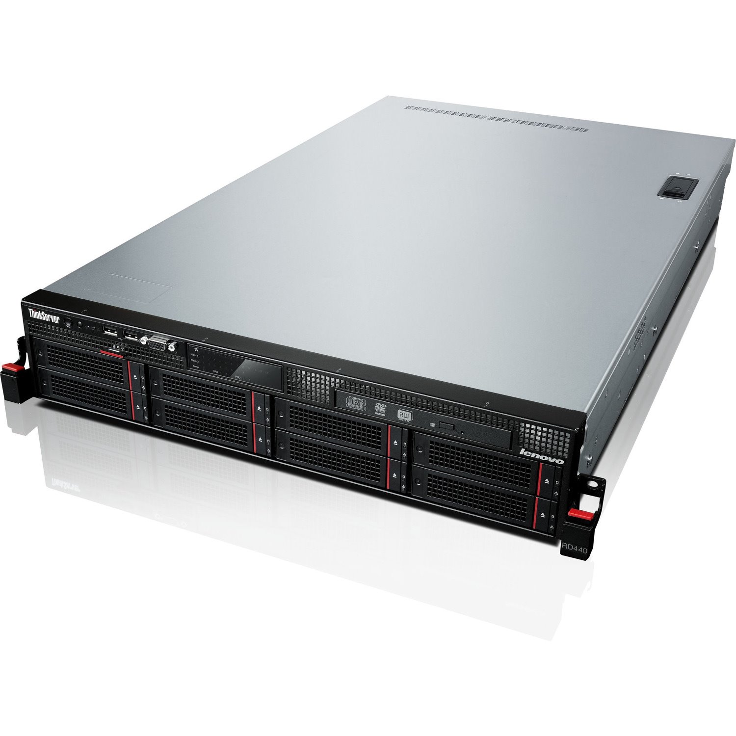 Lenovo ThinkServer RD440 70AF0002UX 2U Rack Server - Xeon 2.50 GHz - 16 GB RAM
