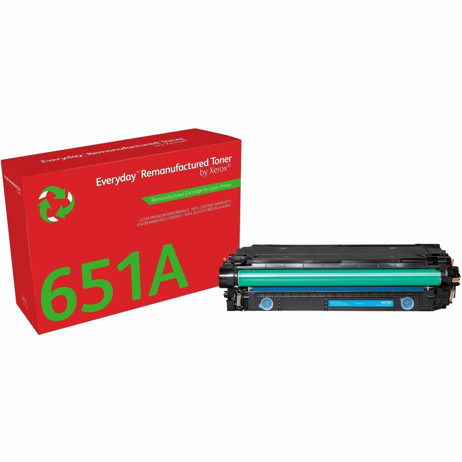 Xerox Everyday Laser Toner Cartridge 651A, 650A, 307A - Cyan - 1 / Pack