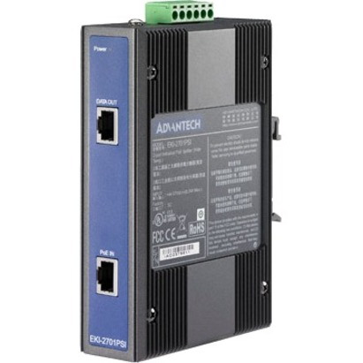 Advantech EKI-2701PSI Industrial PoE Splitter with Wide Temperature