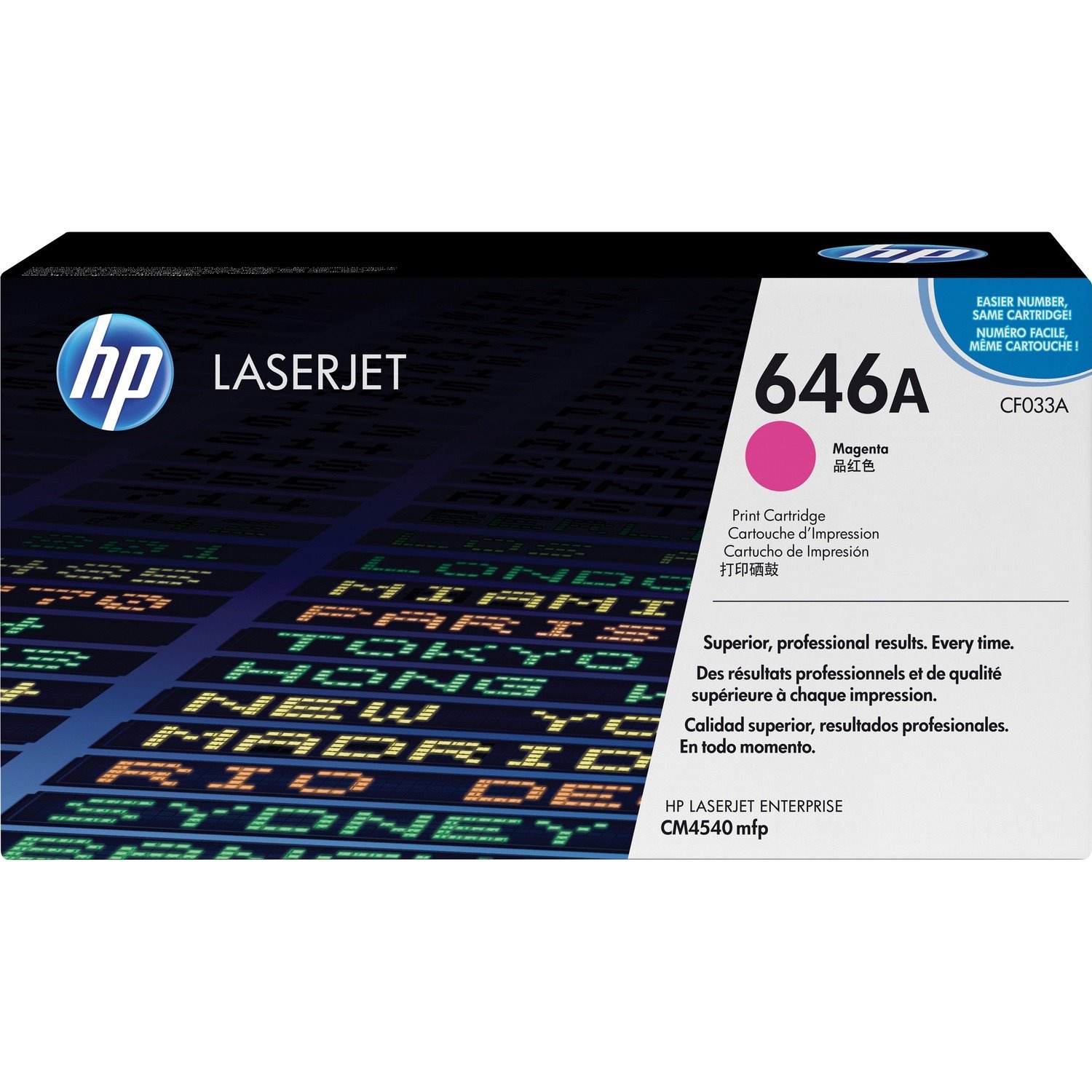 HP 646A (CF033A) Original Toner Cartridge - Single Pack