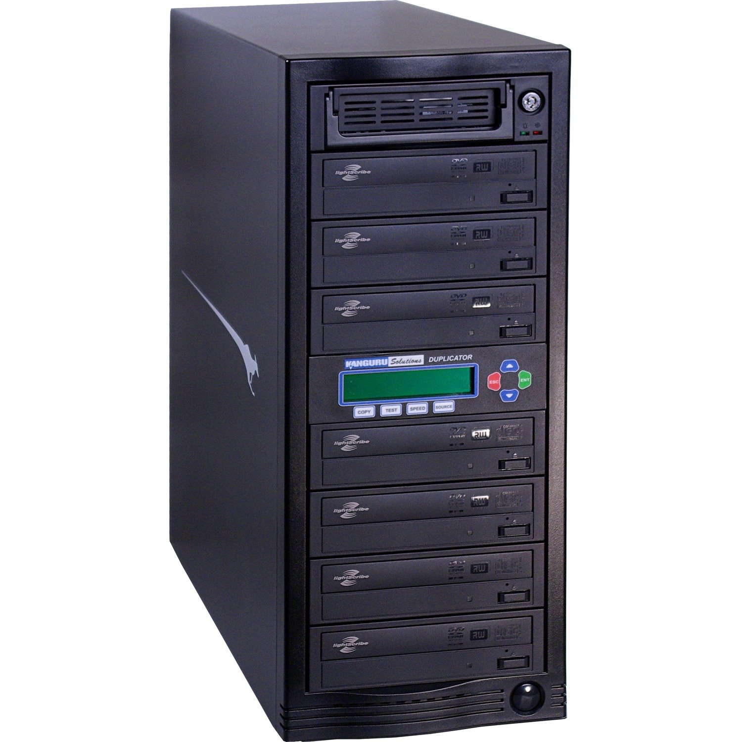 Kanguru 7 Target, 24x DVD Duplicator with Internal Hard Drive