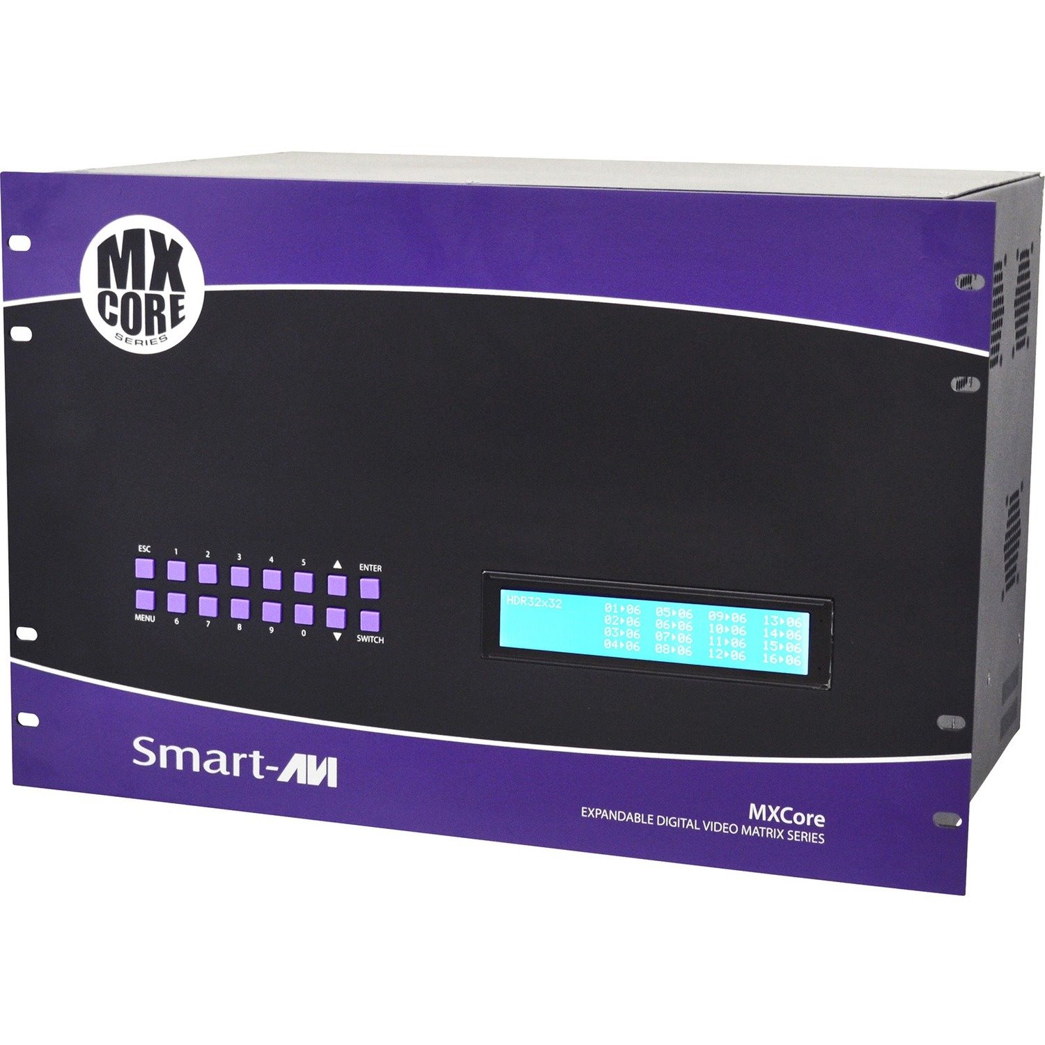SmartAVI MXCORE Expandable HDMI 12X16 Matrix Switcher