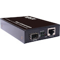 Eaton Tripp Lite Series Hardened Gigabit Fiber to Ethernet Media Converter, 10/100/1000 Mbps, RJ45/SFP, -10° to 60°C, TAA