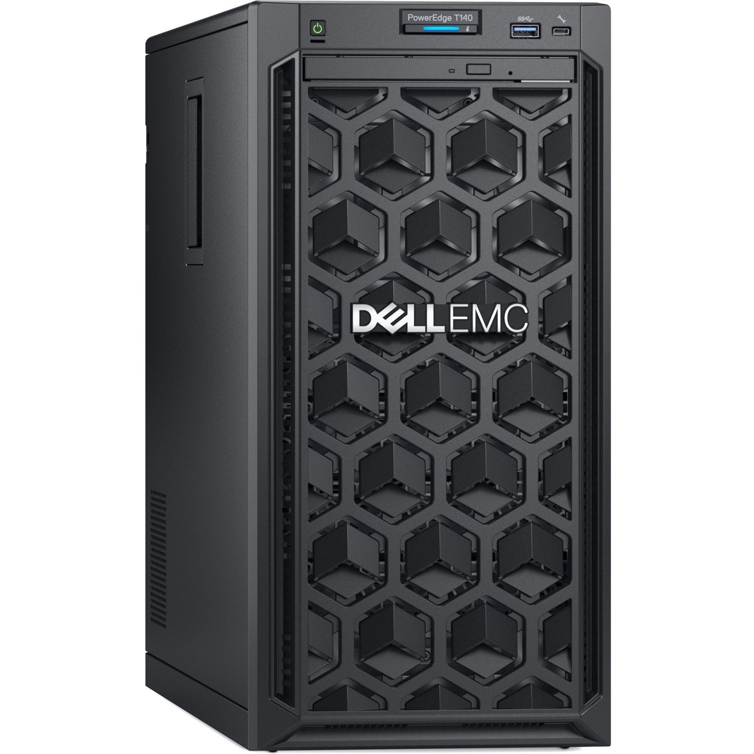 Dell EMC PowerEdge T140 Tower Server - 1 x Intel Xeon E-2224 3.40 GHz - 8 GB RAM - 1 TB HDD - (1 x 1TB) HDD Configuration - Serial ATA Controller - 1 Year ProSupport