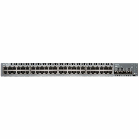 Juniper EX3400 EX3400-48P 48 Ports Manageable Layer 3 Switch - Gigabit Ethernet, 10 Gigabit Ethernet, 40 Gigabit Ethernet - 40GBase-X, 10GBase-X, 1000Base-T