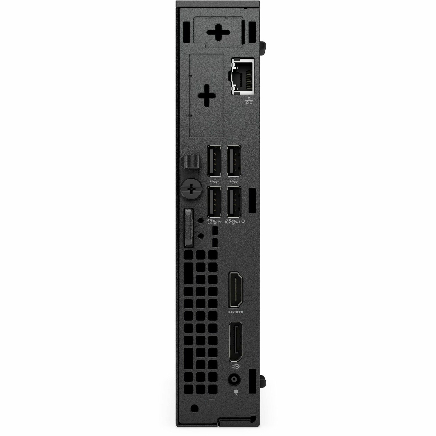 Dell Pro Micro QCM1255 Desktop Computer - AMD Ryzen 5 Ryzen 8000 Series 8500G - 16 GB - 512 GB PCI Express NVMe 4.0 SSD - Micro PC