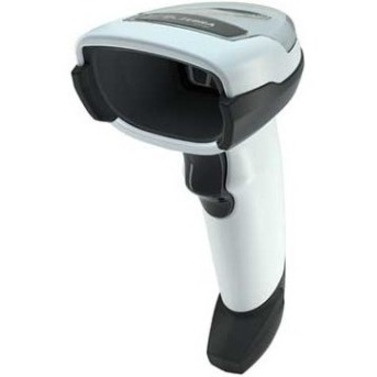 Zebra DS4608 Handheld Barcode Scanner Kit - Cable Connectivity - Nova White