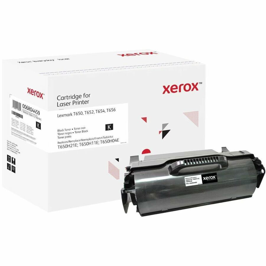 Xerox Everyday High Yield Laser Toner Cartridge T650H21E, T650H11E, T650H04E - Black - 1 / Pack