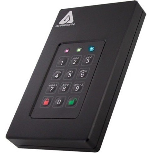 Apricorn Aegis Fortress 2 TB Hard Drive - 3.5" External