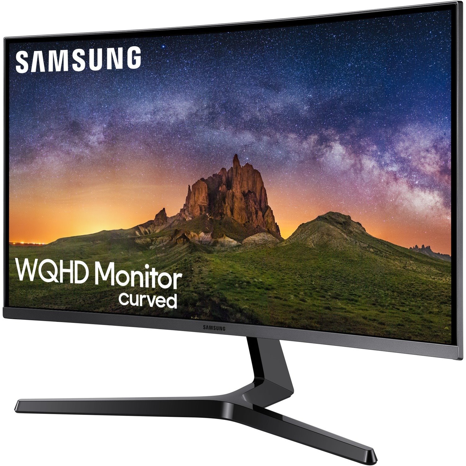 Samsung c27jg50qqe WQHD Curved Screen LCD Monitor - 16:9 - Dark Silver