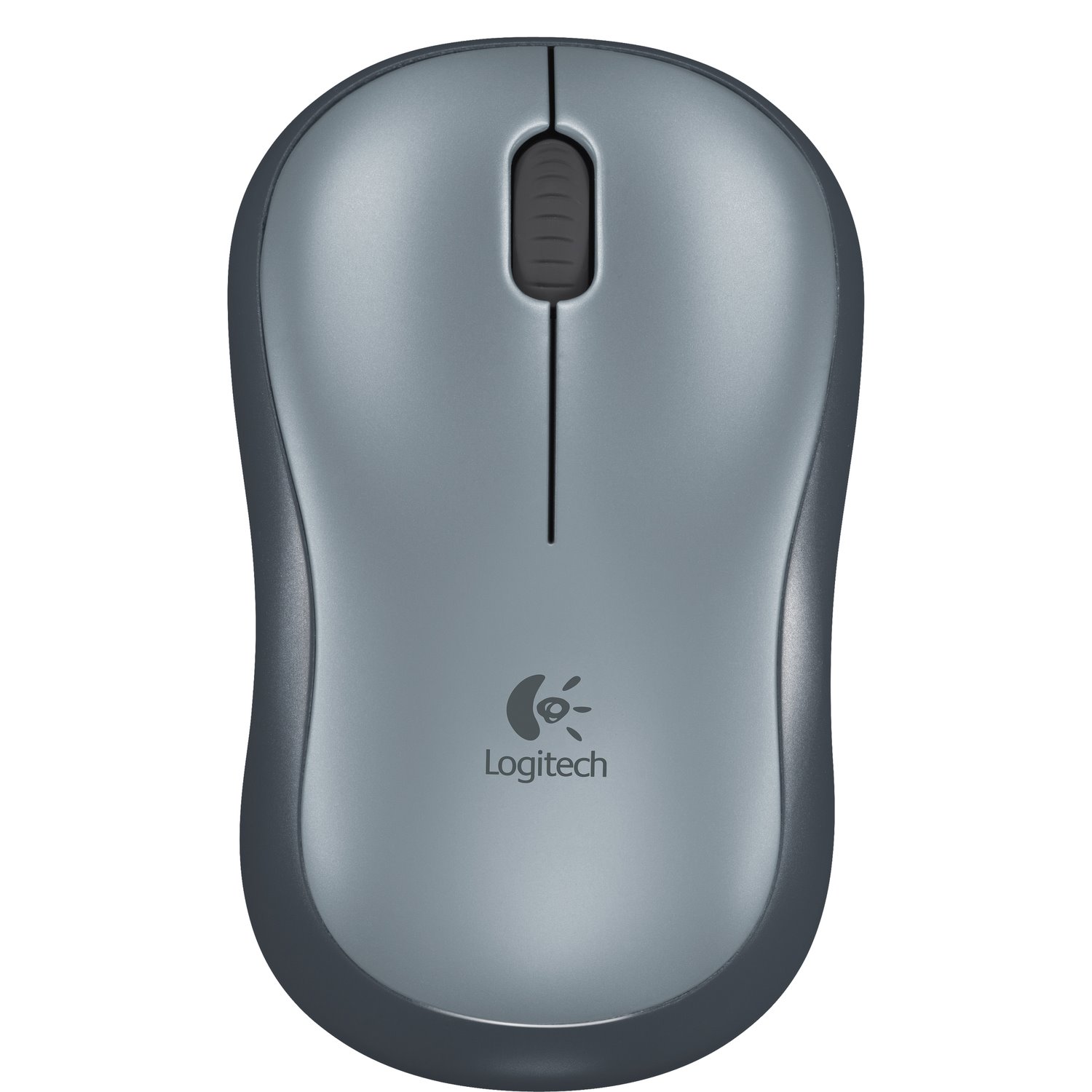 Logitech M185 Mouse - Radio Frequency - USB - Optical - Grey