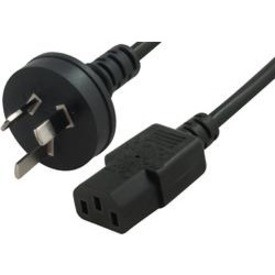 COMSOL 0.5MTR MAINS OUTLET POWER CABLE 3PIN AUS(M) - IEC-C13(F)