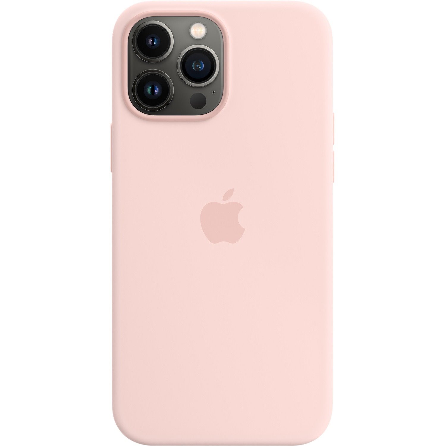 Apple Silicone Case for Apple iPhone 13 Pro Max Smartphone - Chalk Pink