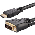 StarTech.com HDMI to DVI Cable â€" 6 ft / 2m â€" HDMI to DVI-D Cable â€" HDMI Monitor Cable â€" HDMI to DVI Adapter Cable