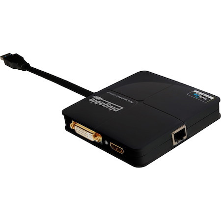 Plugable USB 3.0 Universal Mini Laptop Docking Station for Windows and Mac