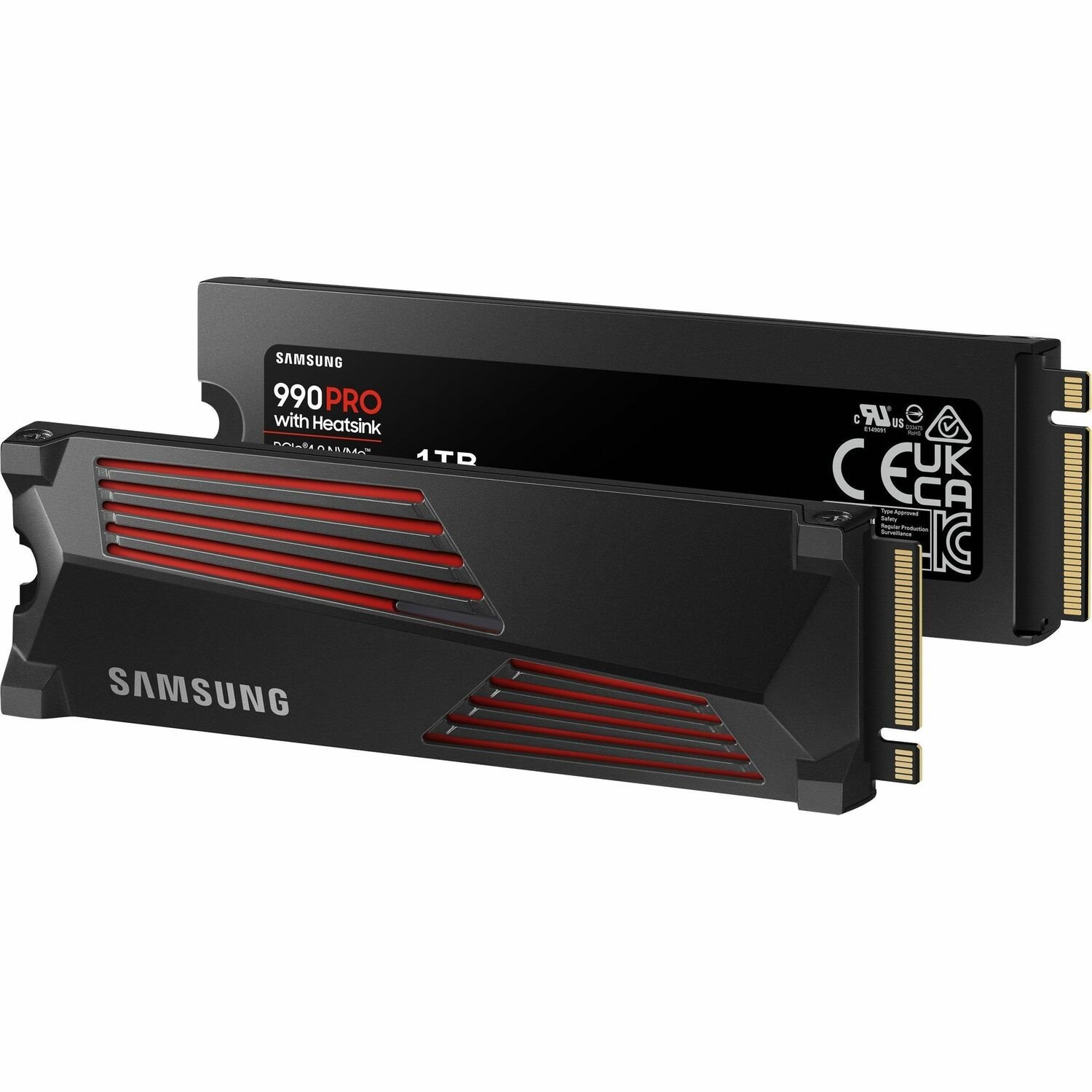 Samsung 990 PRO 1 TB Solid State Drive - M.2 2280 Internal - PCI Express NVMe (PCI Express NVMe 4.0 x4) - Black