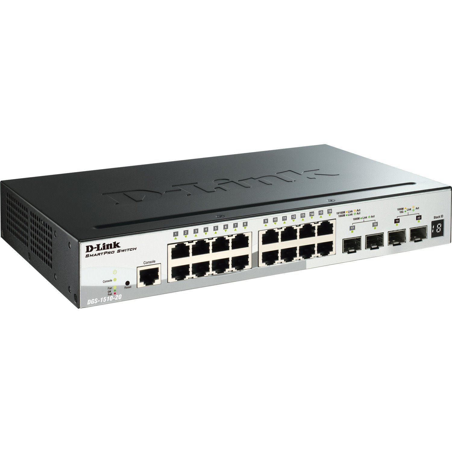 D-Link SmartPro DGS-1510-20 Ethernet Switch