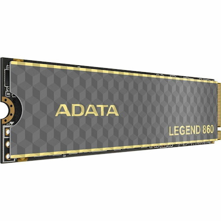 Adata LEGEND 860 SLEG-860-1000GCS 1000 GB Solid State Drive - M.2 2280 Internal - PCI Express NVMe (PCI Express NVMe 4.0 x4)