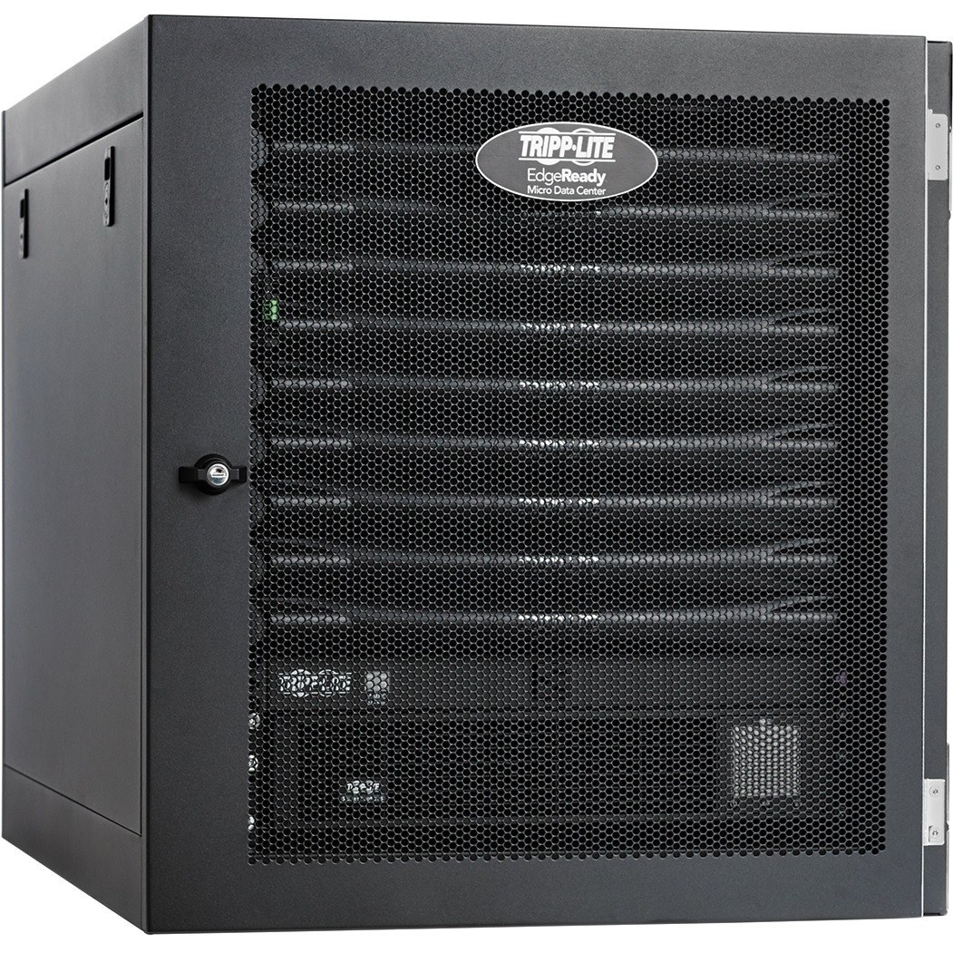 Tripp Lite by Eaton EdgeReady&trade; Micro Data Center - 9U, Heavy-Duty, Wall-Mount, 1.5 kVA UPS, Network Management and PDU, 120V Kit