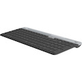 Logitech K580 Keyboard - Wireless Connectivity - USB Interface - Graphite