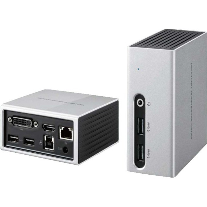 Club 3D The Club 3D Mini Docking Station Allows You To Expand The Outputs Of Your Laptop