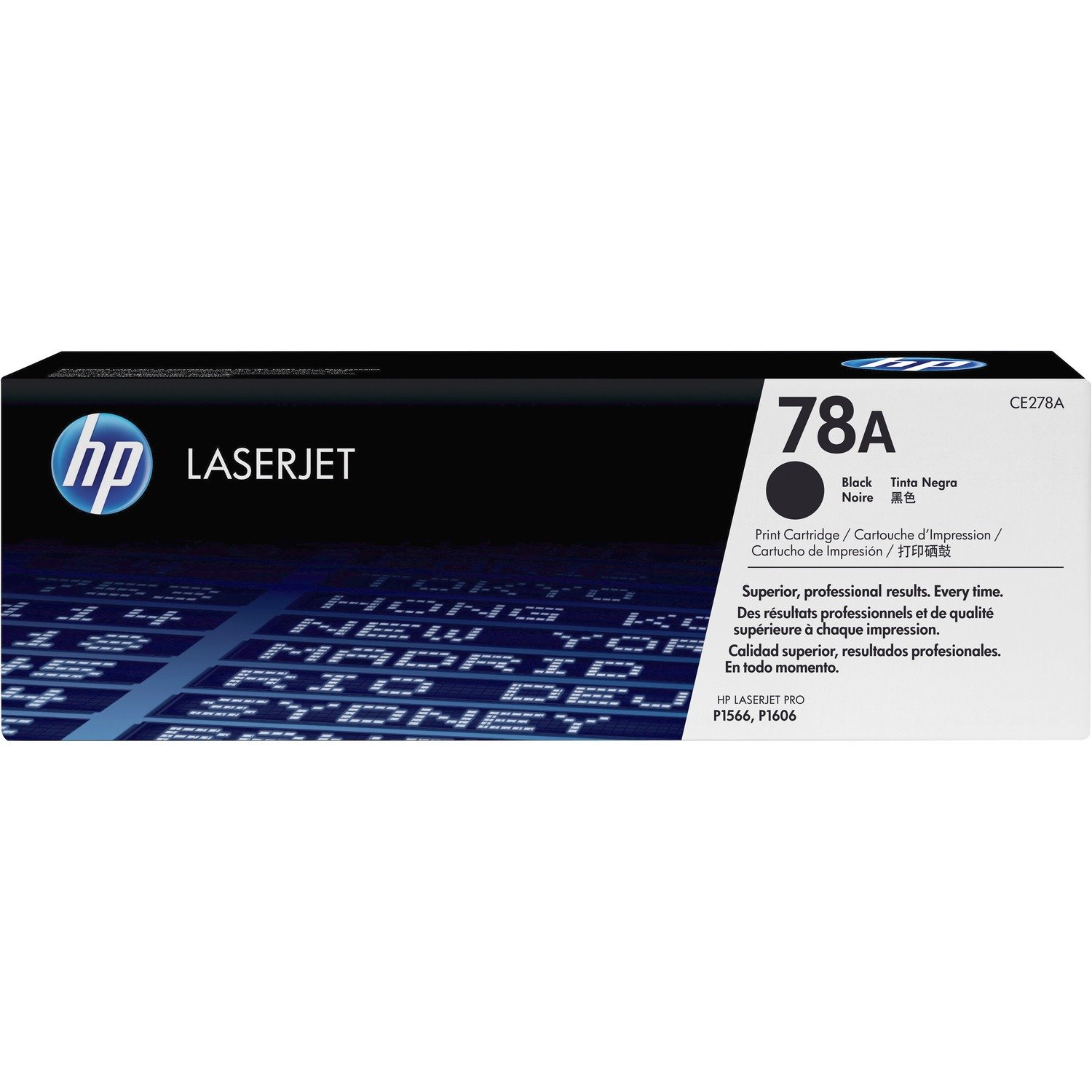 HP 78A Original Laser Toner Cartridge - Black - 1 Pack