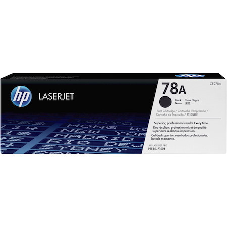 HP 78A Original Laser Toner Cartridge - Black - 1 Pack