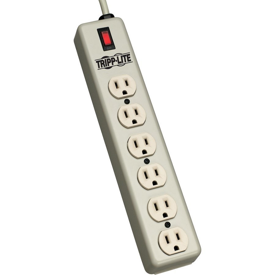 Tripp Lite by Eaton Industrial Power Strip, 6-Outlet, 15 ft. (4.6 m) Cord