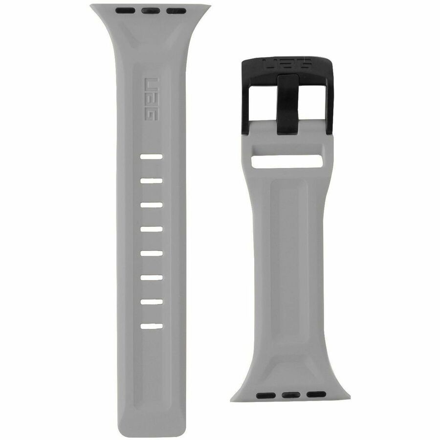 Urban Armor Gear Scout Silicone Strap for Apple Watch - Silver