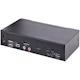 StarTech.com USB-C KVM Switch, 2 Port DisplayPort KVM w/ 4K 60Hz UHD HDR Video, 3.5mm Audio, USB Type-C KVM Switch, 6x USB Hub Ports, Thunderbolt 3/4 Compatible - Hot Key Switching