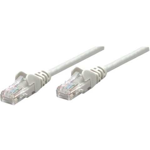 Intellinet Network Solutions Cat5e UTP Network Patch Cable, 0.5 ft (0.15 m), Gray