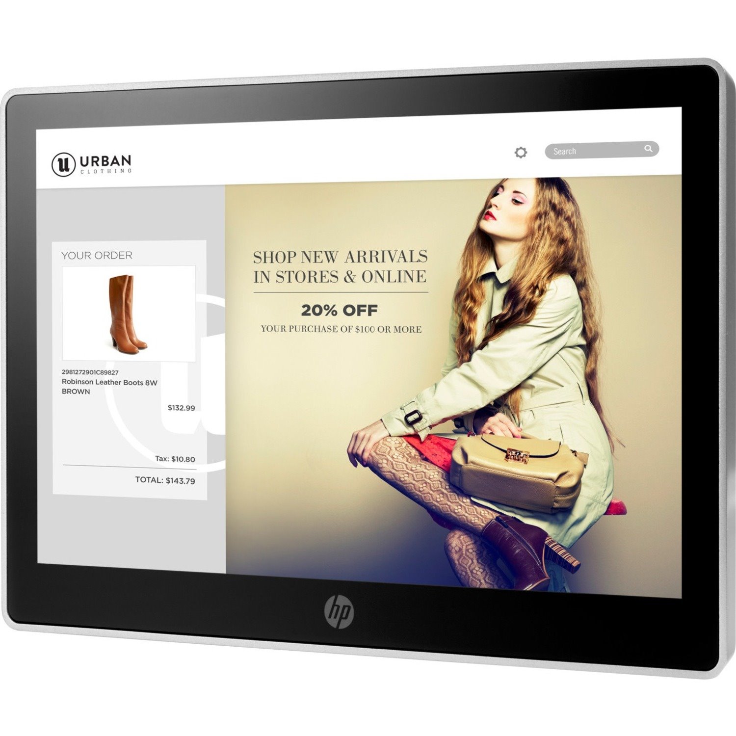 HP L7010t LCD Touchscreen Monitor - 16:10 - 30 ms