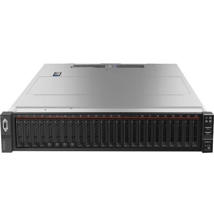 Lenovo ThinkSystem SR650 7X06A0FBNA 2U Rack Server - 1 Xeon Gold 6242 2.80 GHz - 32 GB RAM - 12Gb/s SAS, Serial ATA/600 Controller