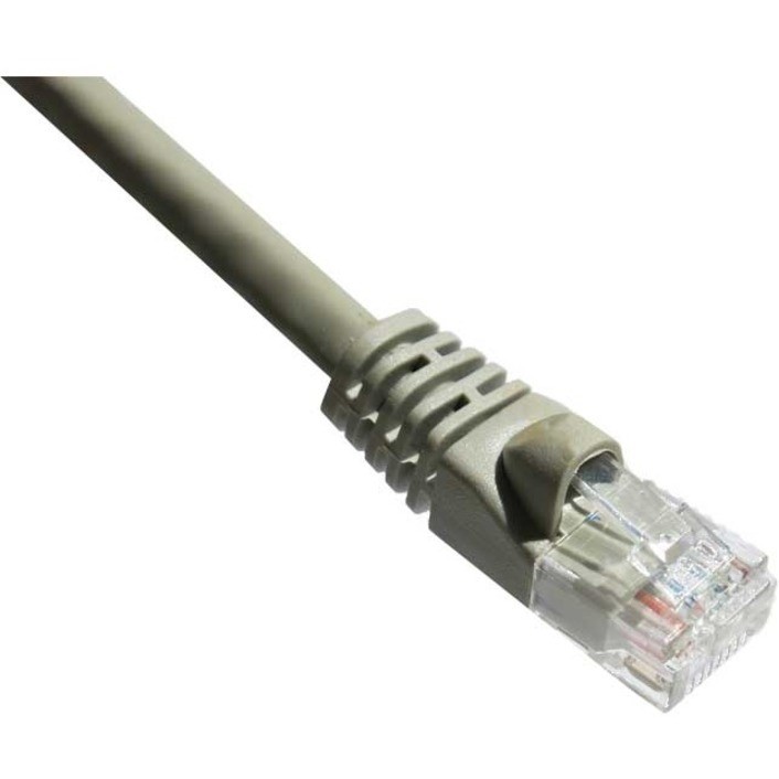 Axiom 4FT CAT6A 650mhz Patch Cable Molded Boot (Gray)