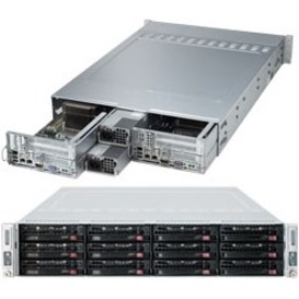 Supermicro SuperServer 6028TR-DTR Server Barebone System - 2U Rack-mountable - Socket LGA 2011-v3 - 2 x Processor Support